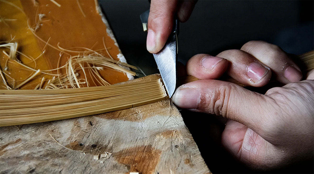 Forging Bamboo Strands