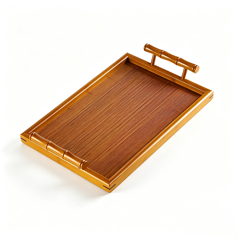 Handwoven Bamboo Tea Tray