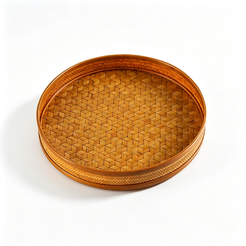Handwoven Bamboo Tea Tray