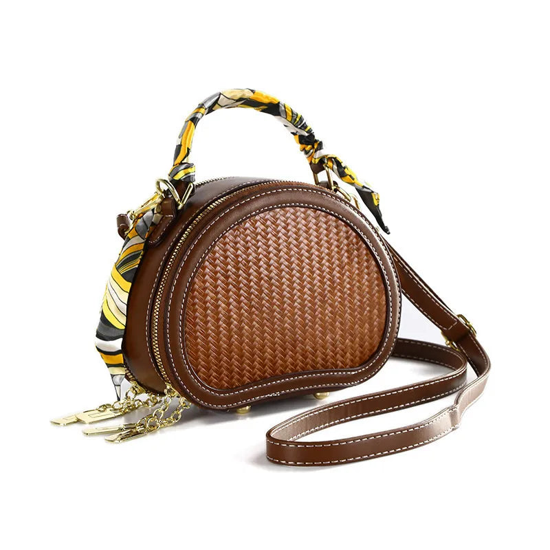 Vintage Bamboo Crossbody Handbag for Women|8 Options Available