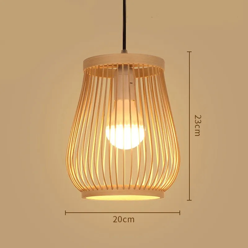Zen Bamboo Chandelier| Home & Commercial Use|80 Options Available