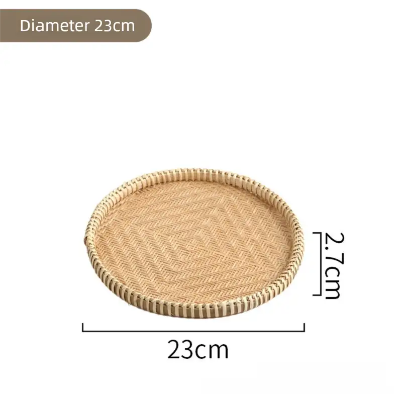 Bamboo Bread Basket Set - Handcrafted Kitchen Storage Baskets | Eco-Friendly Home Decor|11 Options Available