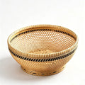 Handwoven Bamboo Fruit Basket
