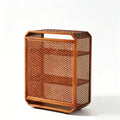 Lacquered Bamboo Tea Display Shelf