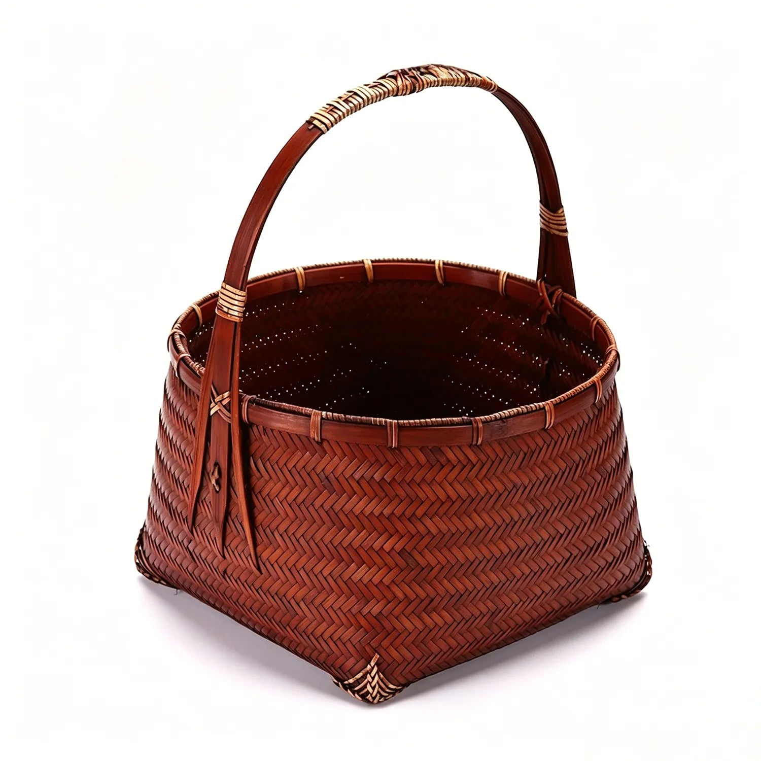 Bamboo Storage & Picnic Basket |3 Options Available