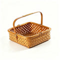 Handwoven Bamboo Carry Basket
