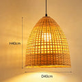 Zen Bamboo Lantern Pendant Light