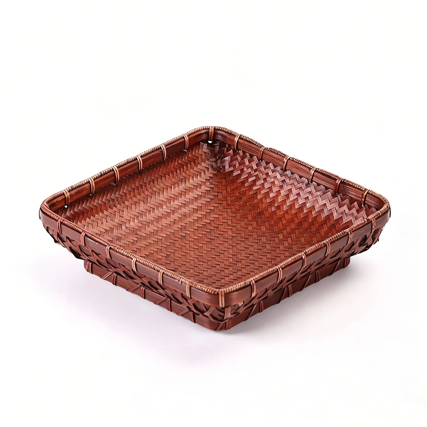 Handwoven Bamboo Fruit Basket|2 Options Available