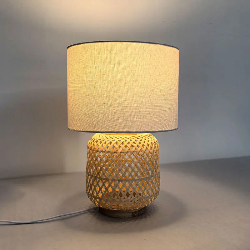 Oriental Retro Creative Table Lamp for Bedroom
