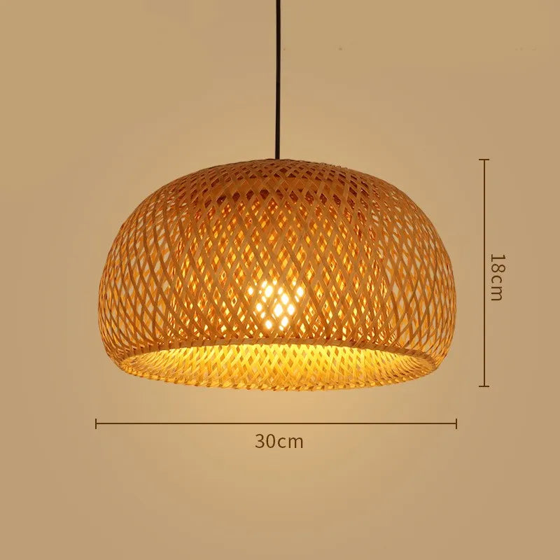 Zen Bamboo Chandelier| Home & Commercial Use|80 Options Available