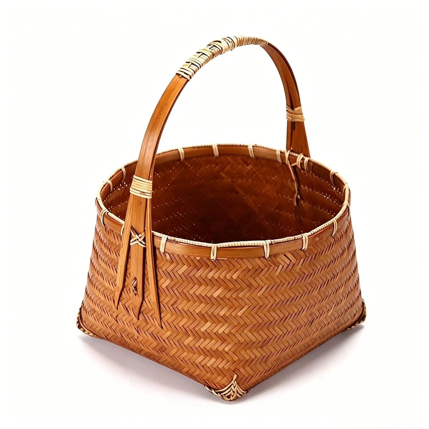 Bamboo Storage & Picnic Basket |3 Options Available