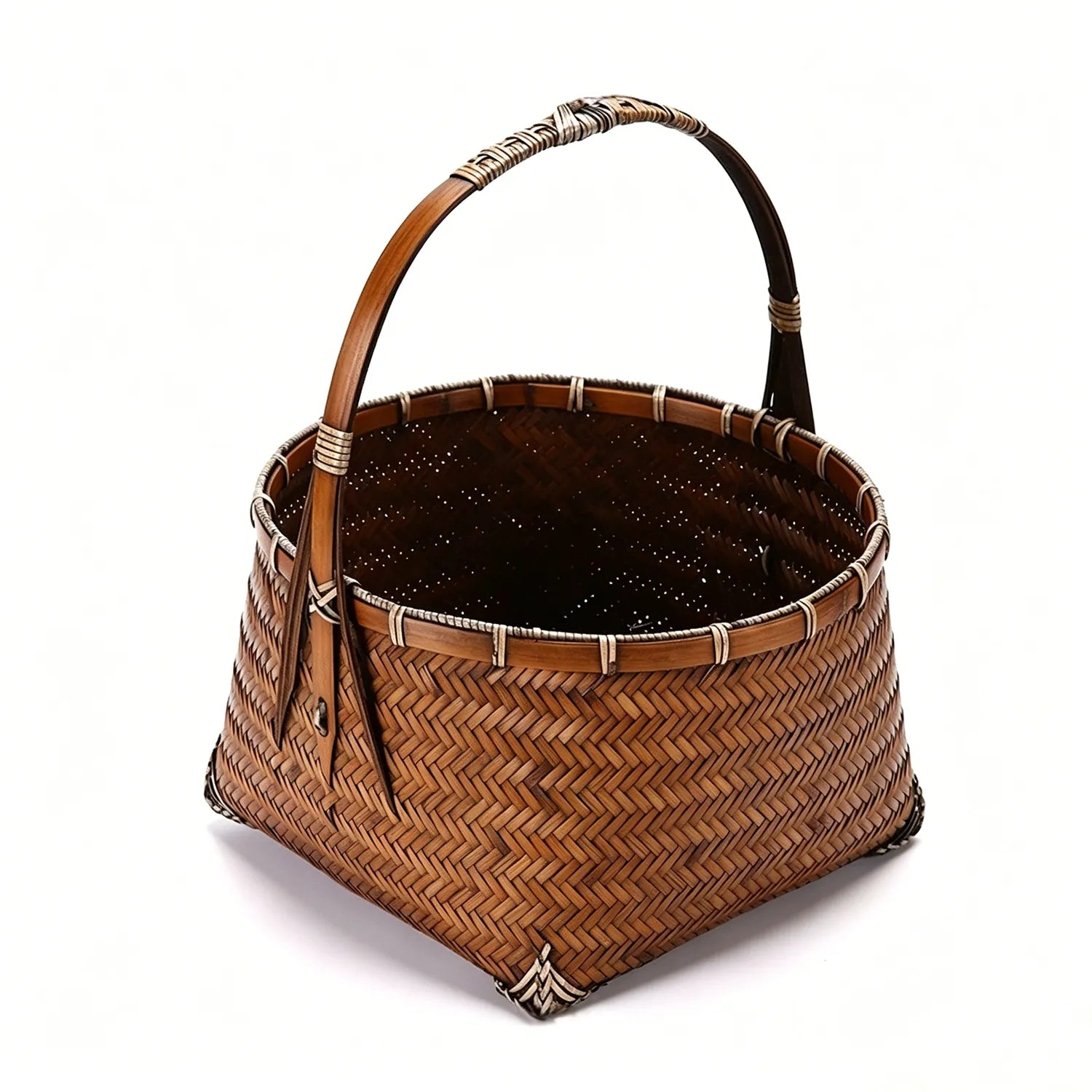 Bamboo Storage & Picnic Basket |3 Options Available