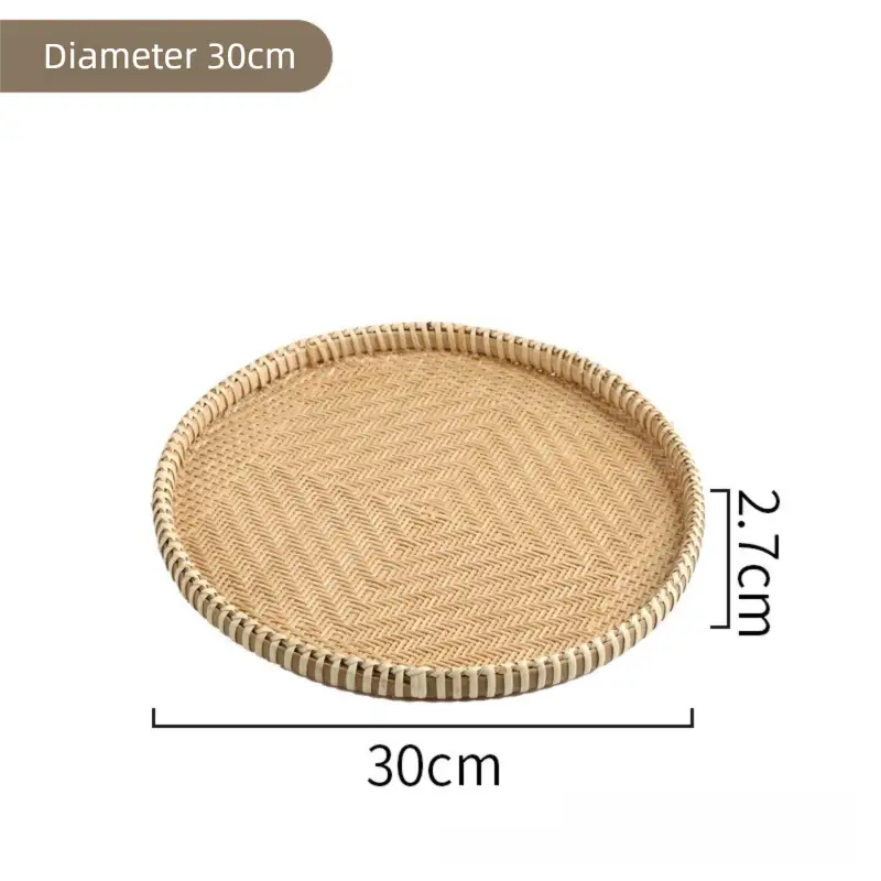 Bamboo Bread Basket Set - Handcrafted Kitchen Storage Baskets | Eco-Friendly Home Decor|11 Options Available