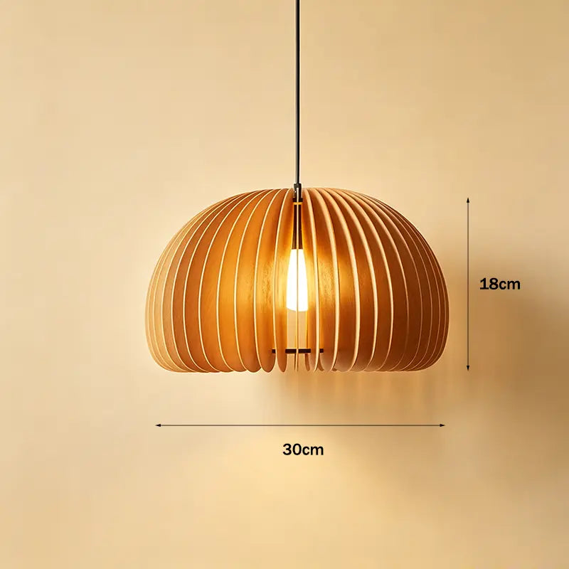 Wooden Tea Room Pendant Light|4 Options Available