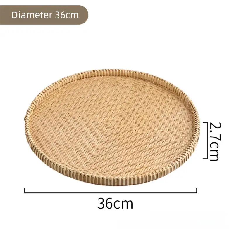Bamboo Bread Basket Set - Handcrafted Kitchen Storage Baskets | Eco-Friendly Home Decor|11 Options Available