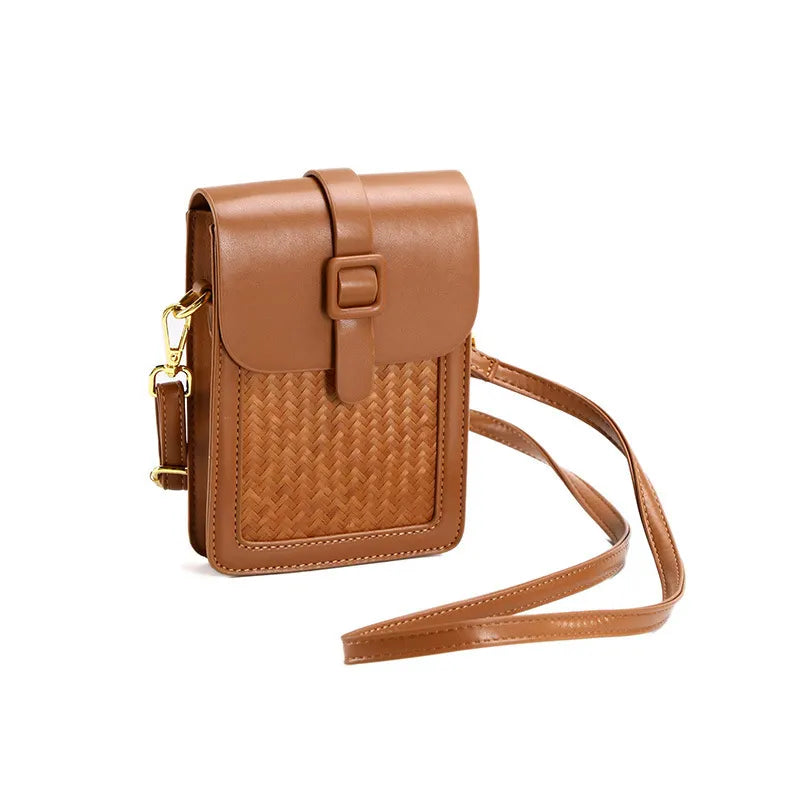 Vintage Bamboo Crossbody Handbag for Women|8 Options Available