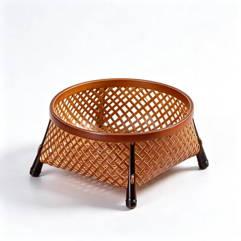 Handwoven Bamboo Tea & Fruit Basket|5 Options Available