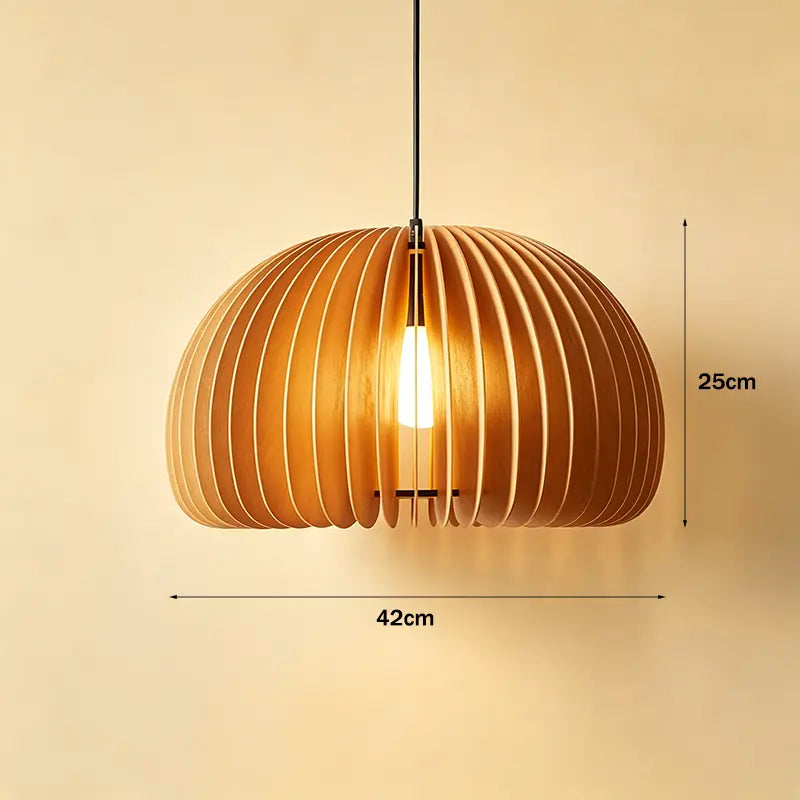 Wooden Tea Room Pendant Light|4 Options Available