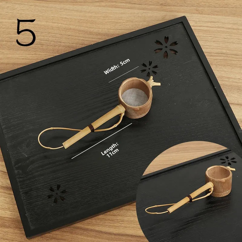 Handcrafted Bamboo Tea Ceremony Set