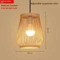 Zen Bamboo Chandelier | 80+ Woven Styles | Home & Commercial Use