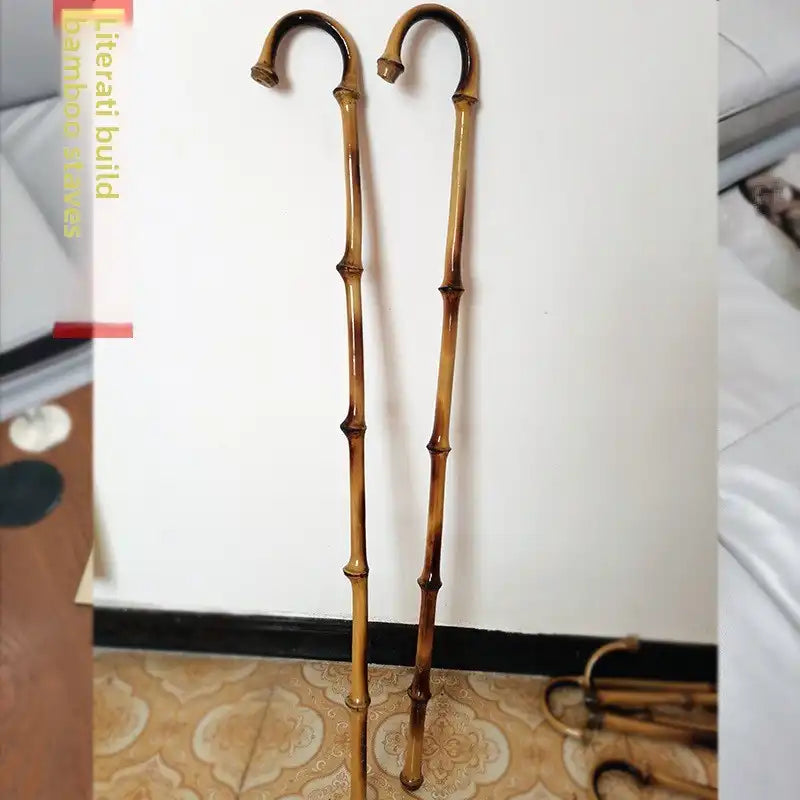 Vintage Wenzhu Bamboo Walking Stick – 10 Unique Styles