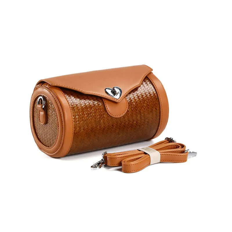 Vintage Bamboo Crossbody Handbag for Women|8 Options Available