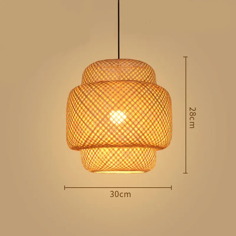 Zen Bamboo Chandelier| Home & Commercial Use|80 Options Available