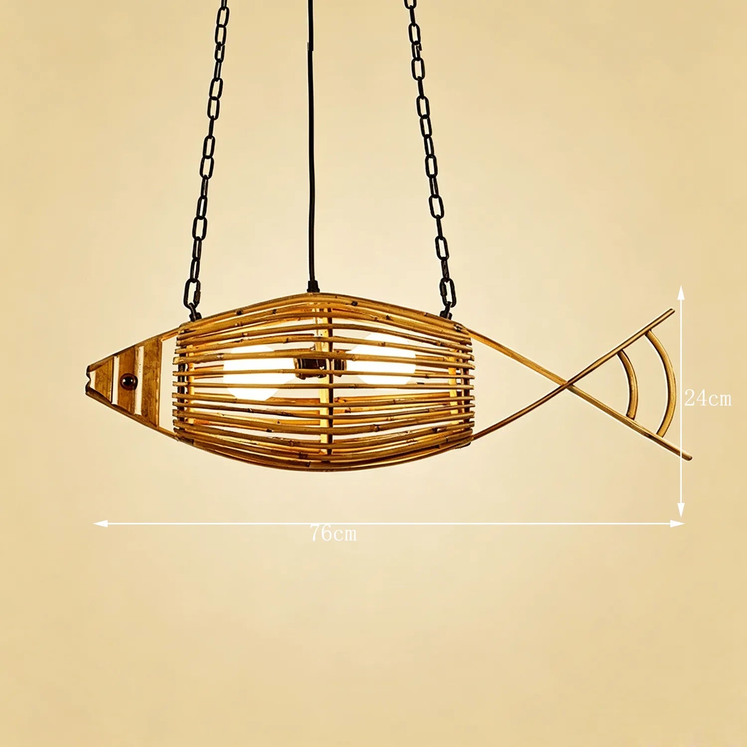 Bamboo Wabi Sabi Wall Pendant Lamp| Zen Ambient Light|16 Options Available