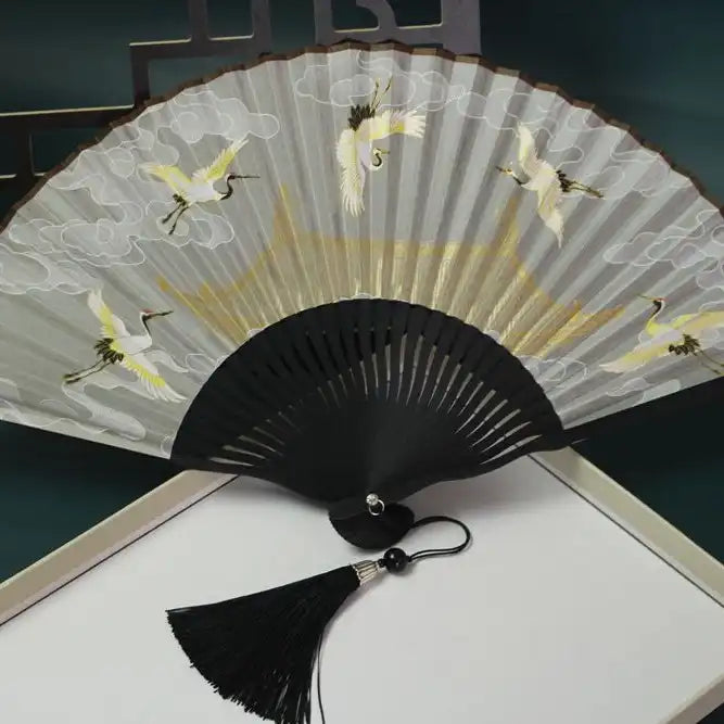 Bamboo Folding Fan – 25 Styles Available