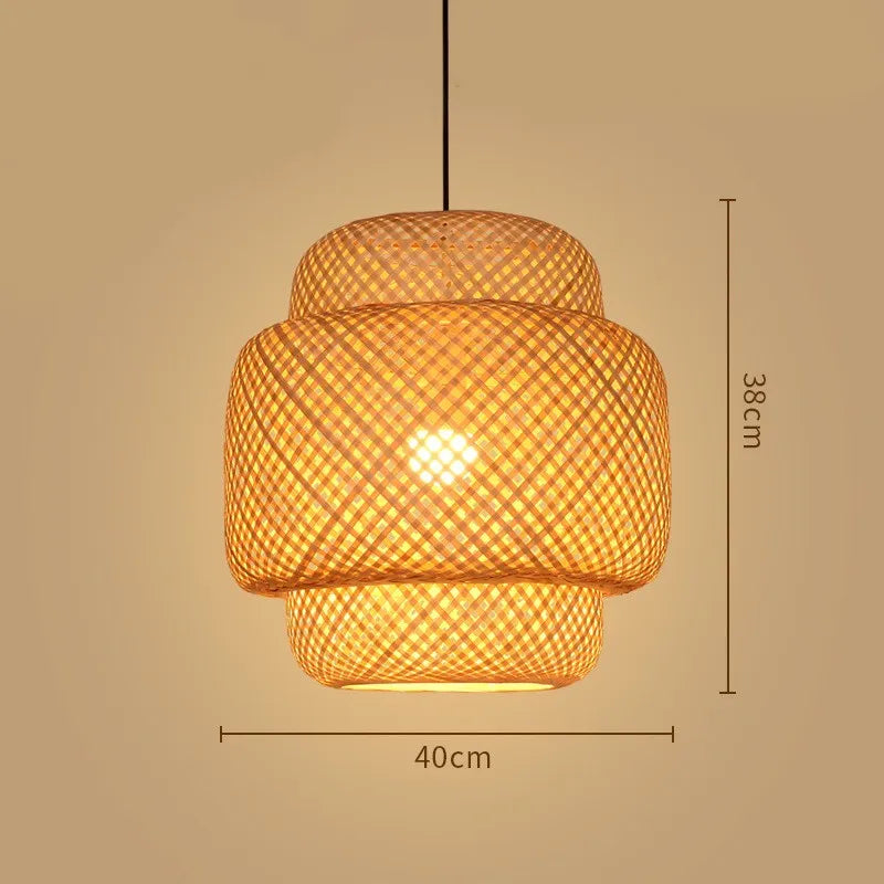Zen Bamboo Chandelier| Home & Commercial Use|80 Options Available
