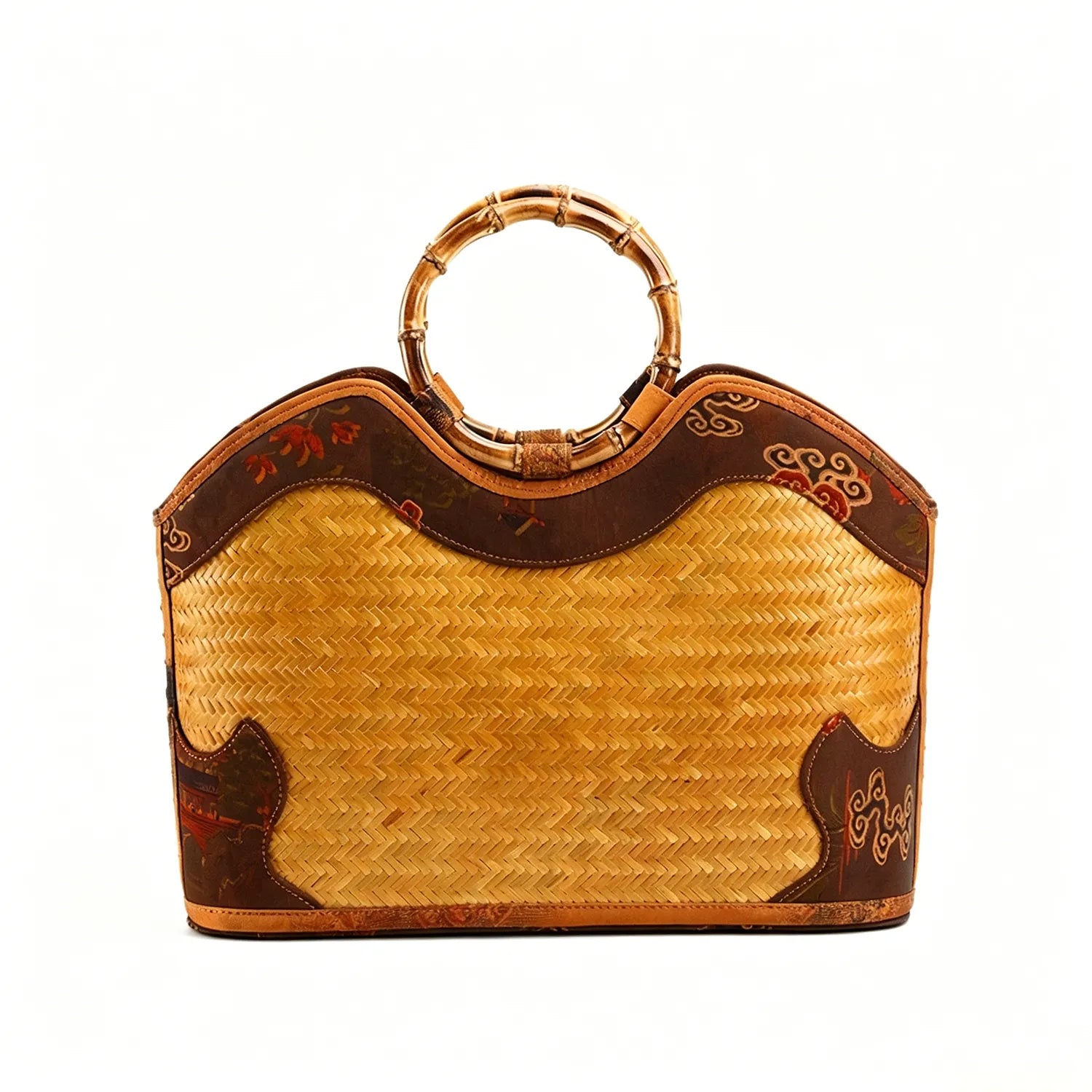 Xiangyun Silk Bamboo Handbag for Women|13 Options Available