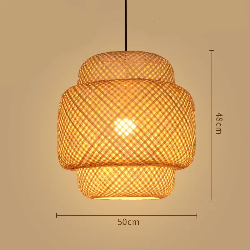 Zen Bamboo Chandelier| Home & Commercial Use|80 Options Available