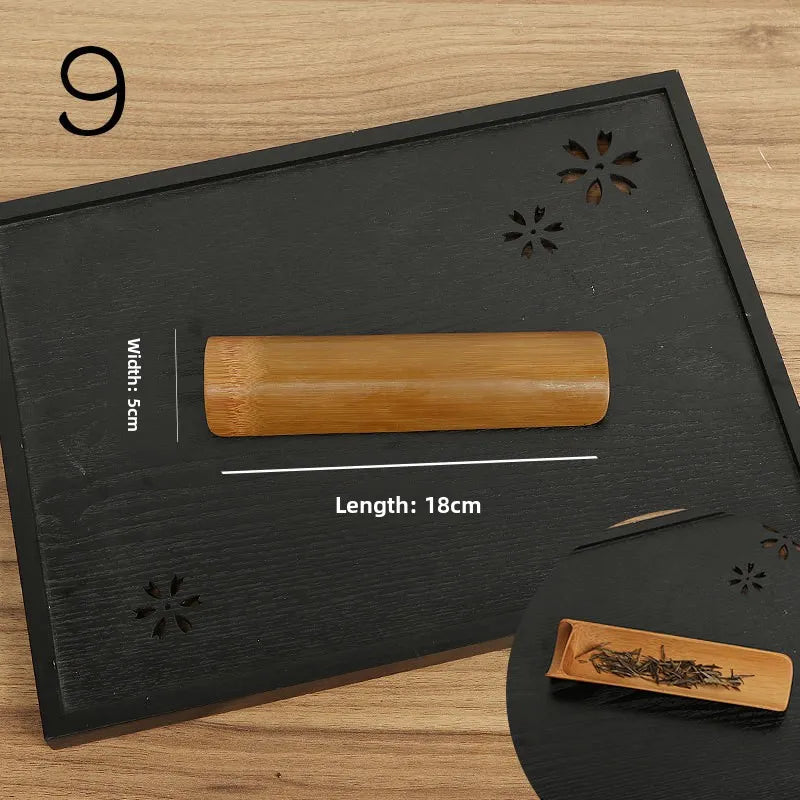 Handcrafted Bamboo Tea Ceremony Set