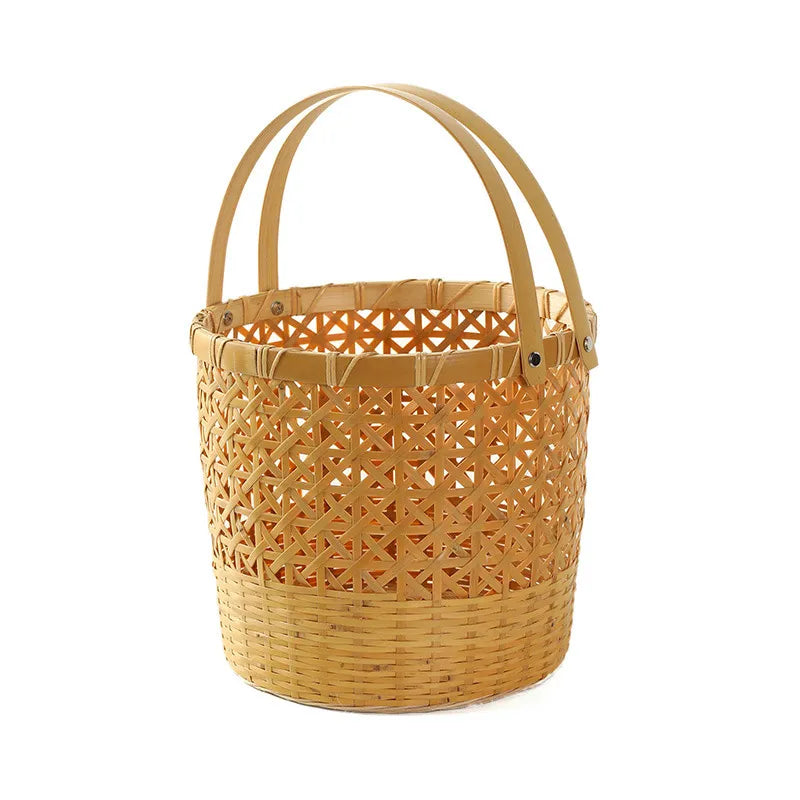 Handwoven Bamboo Fruit Basket|9 Options Available