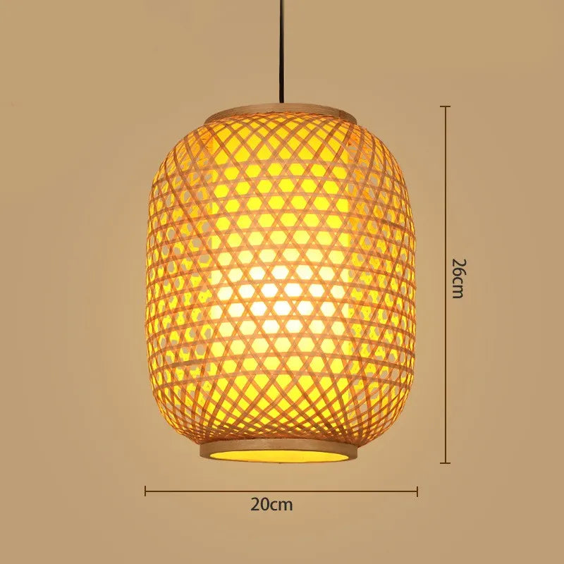 Zen Bamboo Chandelier| Home & Commercial Use|80 Options Available