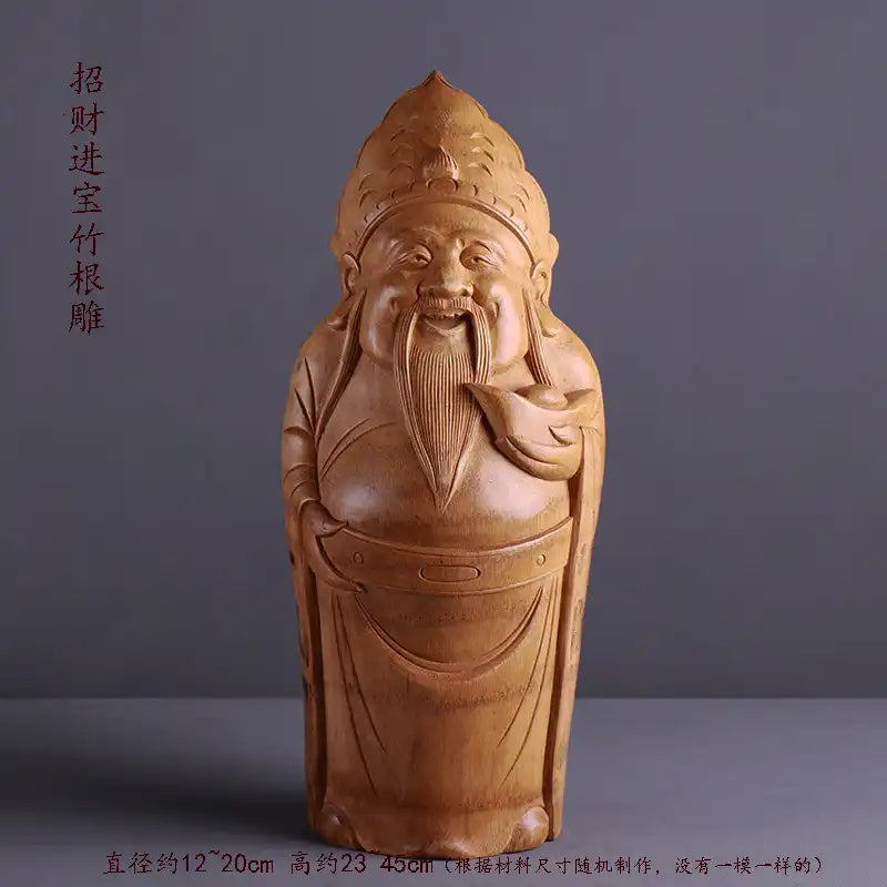 Bamboo Root Sculpture – Handcrafted Decor (6 Styles)