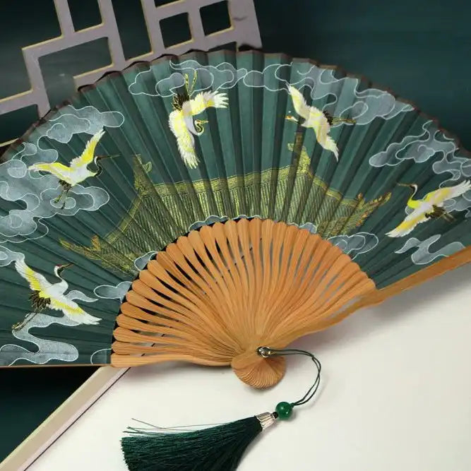 Bamboo Folding Fan – 25 Styles Available