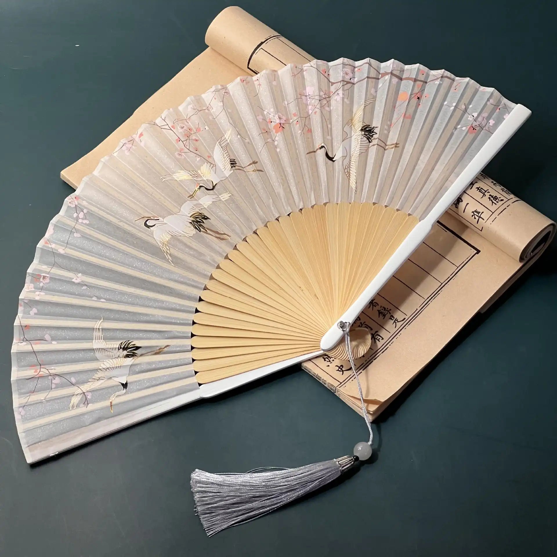 Bamboo Folding Fan – 25 Styles Available