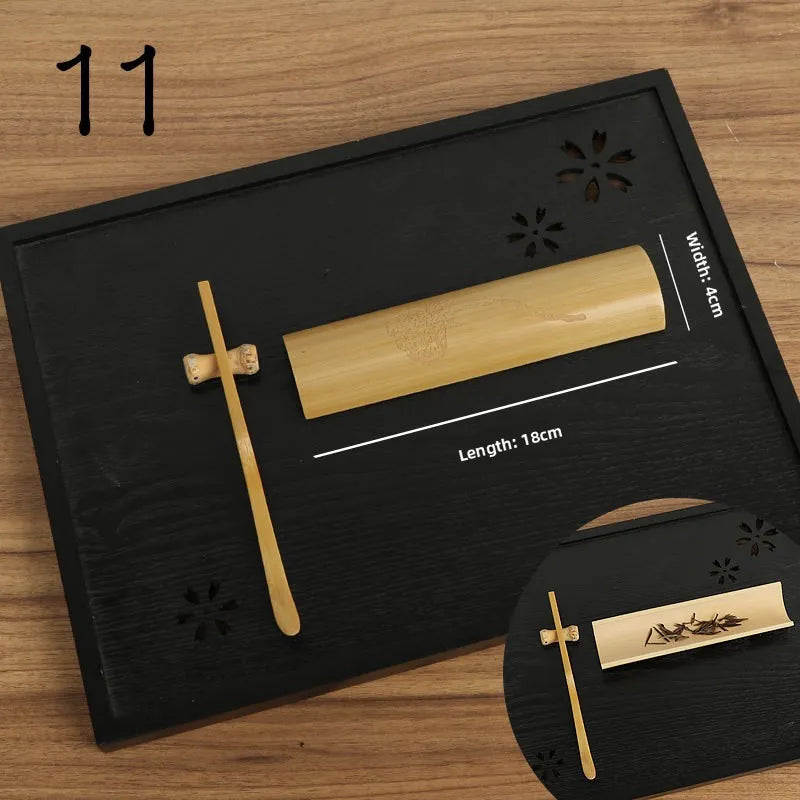 Handcrafted Bamboo Tea Ceremony Set