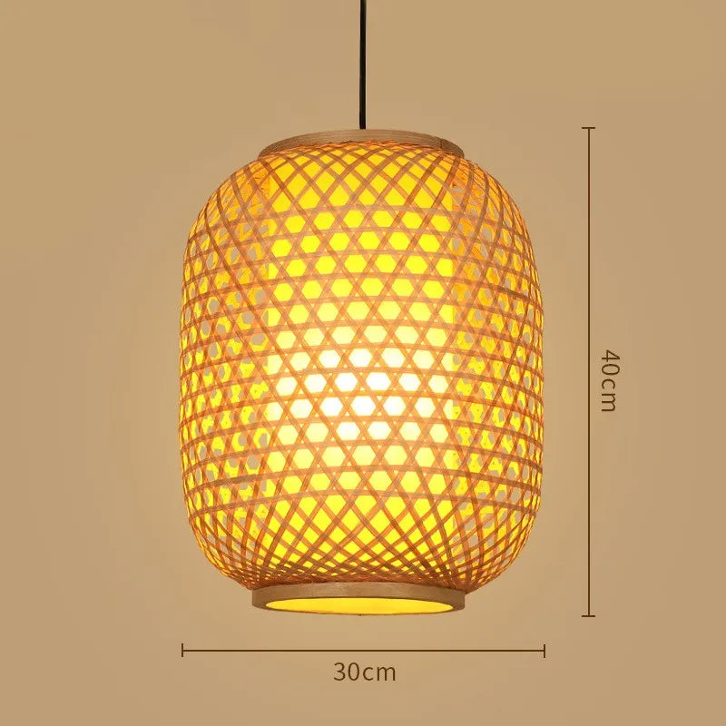 Zen Bamboo Chandelier| Home & Commercial Use|80 Options Available