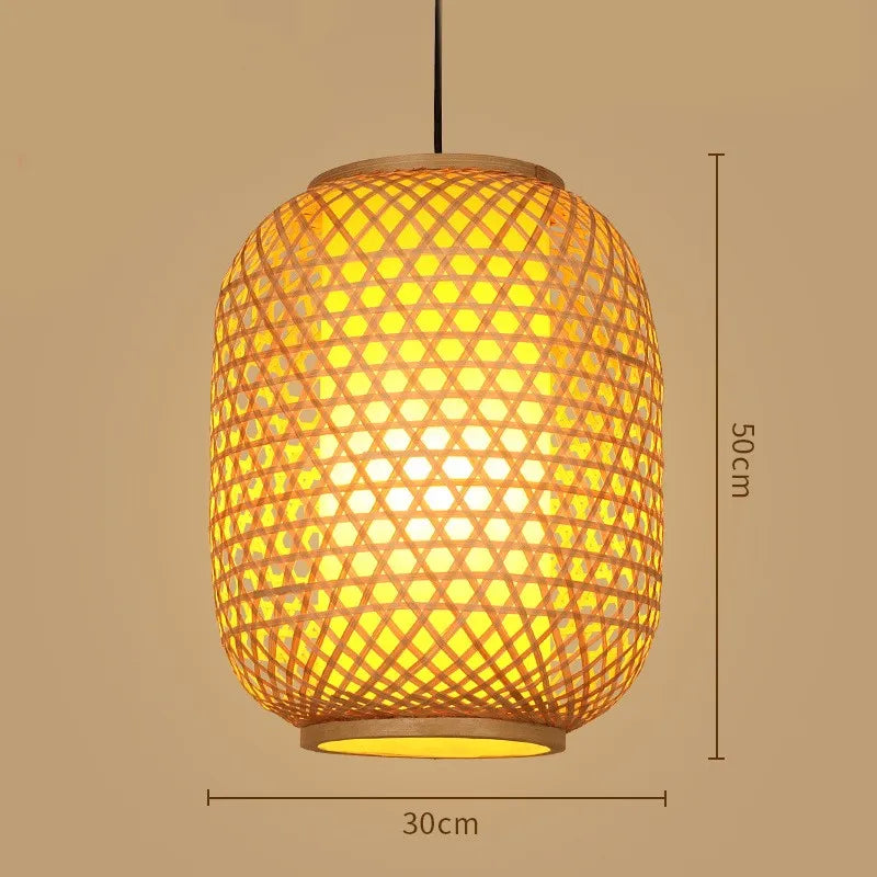 Zen Bamboo Chandelier| Home & Commercial Use|80 Options Available