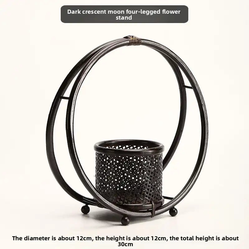 Handwoven Bamboo Zen Flower Vase – 29 Styles Available