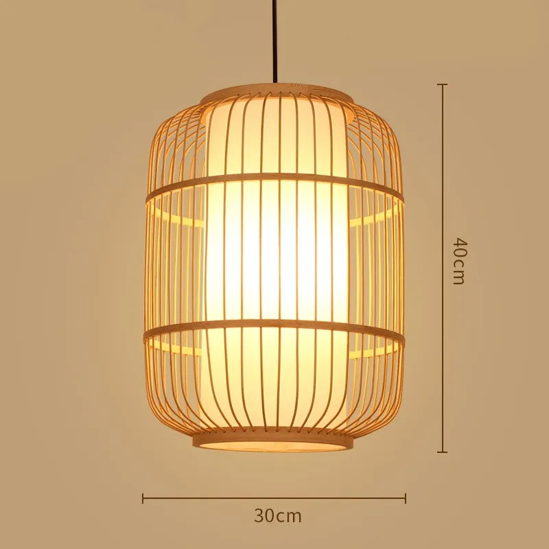 Zen Bamboo Chandelier| Home & Commercial Use|80 Options Available