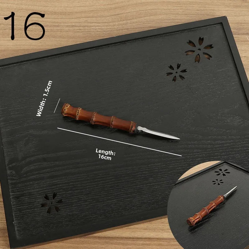 Handcrafted Bamboo Tea Ceremony Set