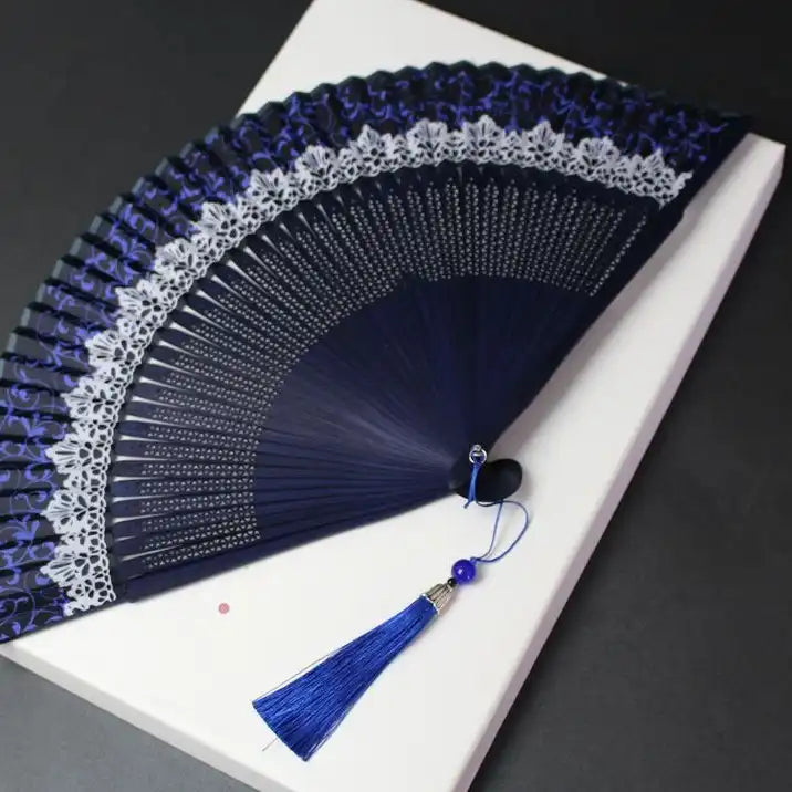 Bamboo Folding Fan – 25 Styles Available