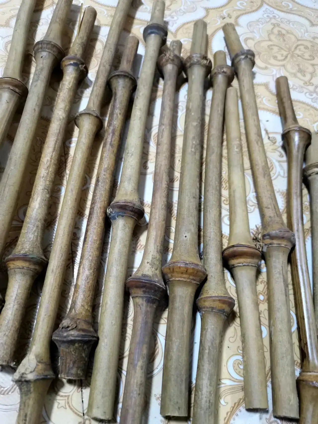Vintage Wenzhu Bamboo Walking Stick – 10 Unique Styles