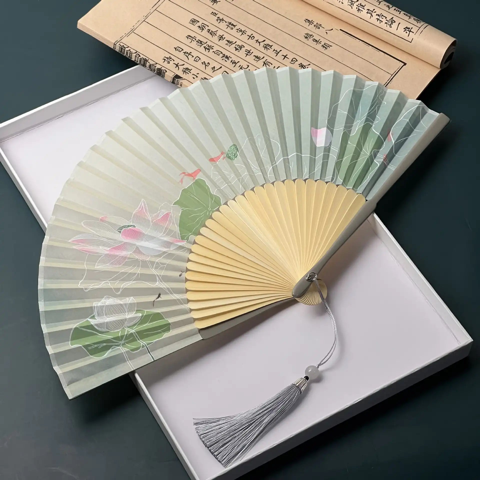 Bamboo Folding Fan – 25 Styles Available