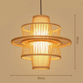 Handwoven Bamboo Pendant Light B|29 Options Available
