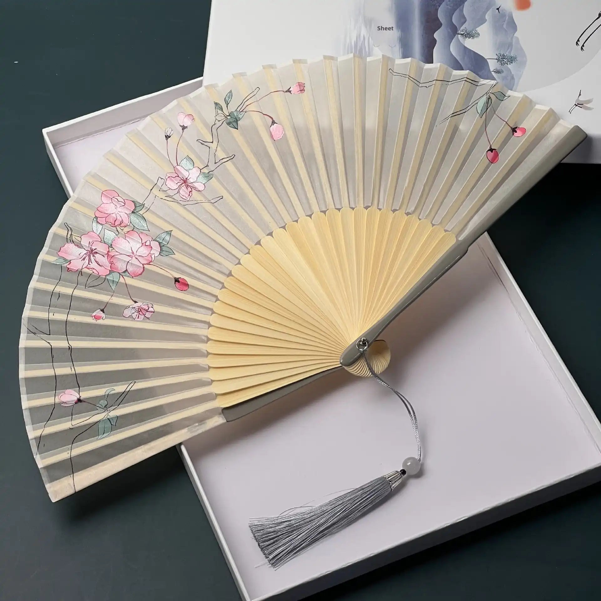 Bamboo Folding Fan – 25 Styles Available