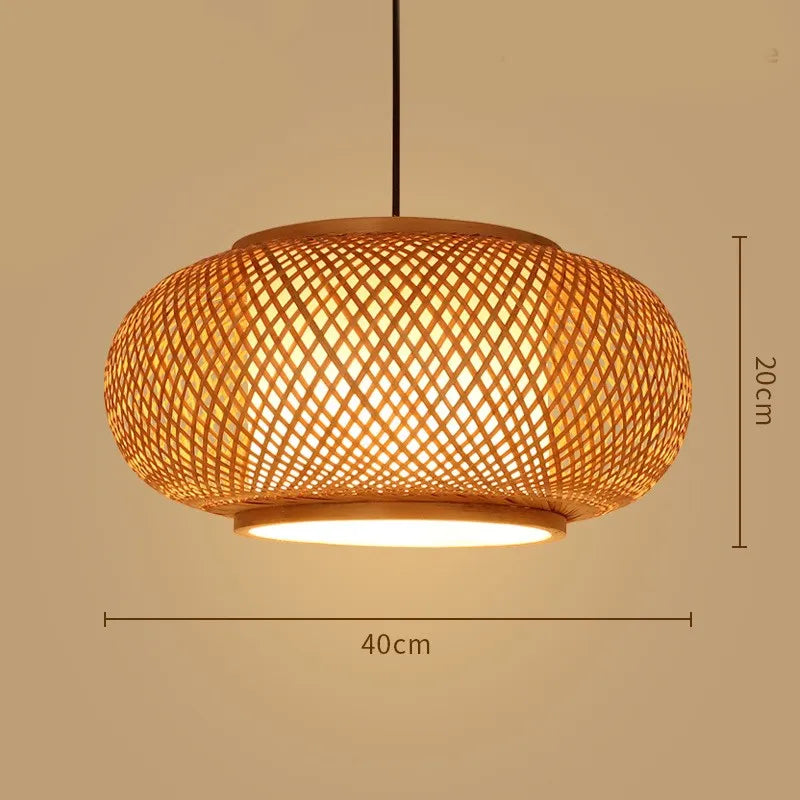 Zen Bamboo Chandelier| Home & Commercial Use|80 Options Available